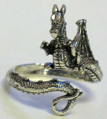 Dragon, adjustable ring