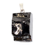 Shungite utumbled pendant