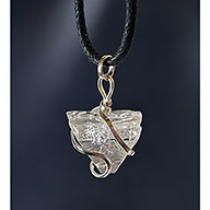 Apophyllite wire wrapped