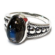 size 6 Labradorite ring