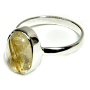 size 6 Rutilated Quartz ring