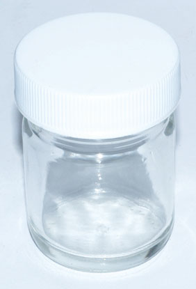 1 oz Clear Glass Jar