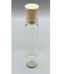 4dr glass vial w/ cork