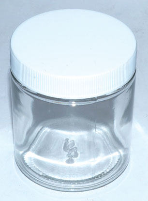 Clear Glass Jar 4 oz