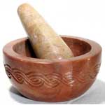 Celtic Soapstone mortar & pestle set