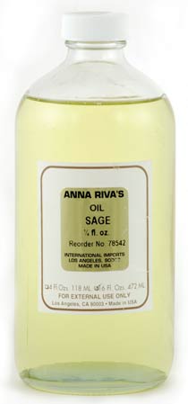 1# (16oz) Sage oil azuregreen