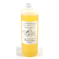 8oz Almond, Sweet carrier oil