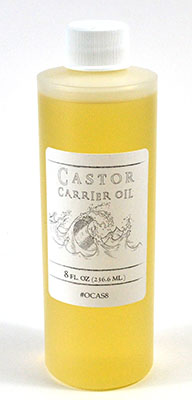 8oz Castor carrier oil