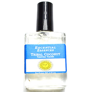 1/2oz Tribal Coconut escential essences oil