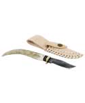 Stag Damascus athame