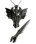 Dragon Head Necklace athame
