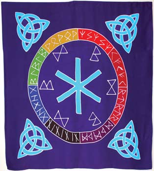 Rune Mother altar cloth or scarf 36