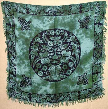 Greenman altar cloth 36