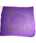 Pentagram altar cloth 18
