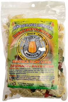 1 1/4oz Double Fast Luck (     ) aromatic bath herb