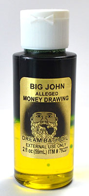 2oz Money Drawing bath oil With Gold