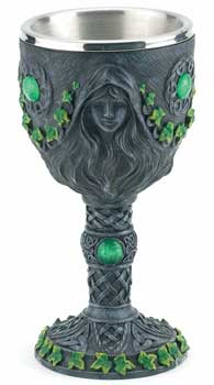 Maiden, Mother & Crone chalice 7 1/2