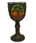 Tree of Life chalice 7 1/4