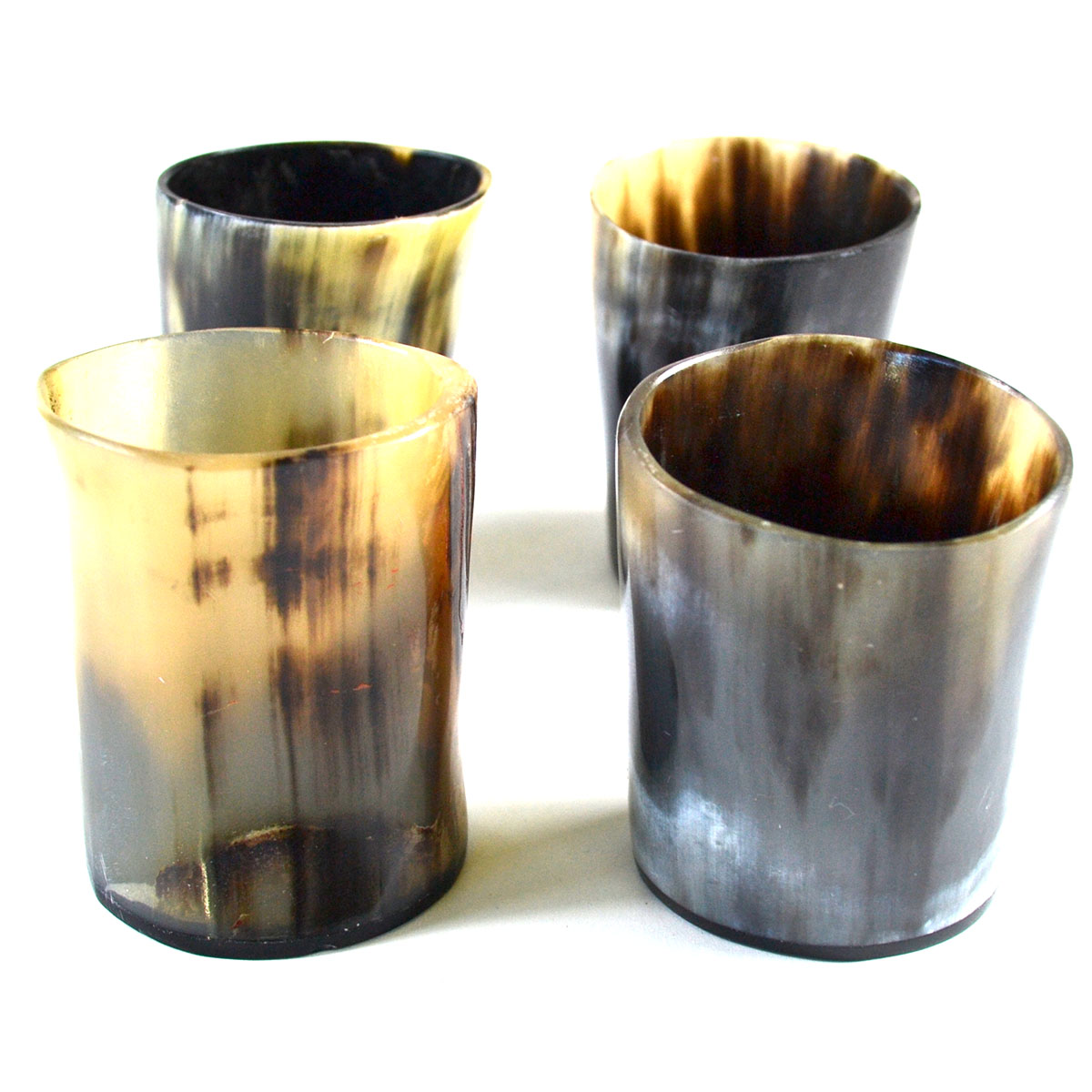 (set of 4) Bone shot glass