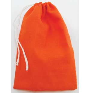 Orange Cotton Bag 3