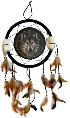 Wolf dream catcher 13