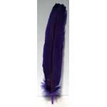 (set of 10) Purple feather 12
