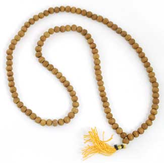 Sandalwood Prayer Mala 3.5mm