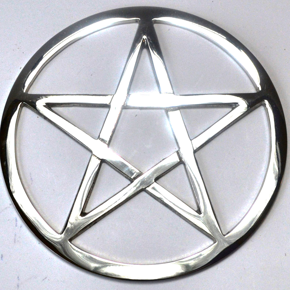 Cut-Out Pentagram altar tile 5 3/4