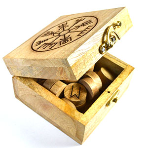 Wood rune set W/ 4
