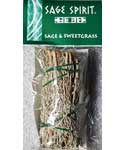 Sage & Sweetgrass smudge stick 5