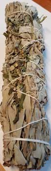 White Sage & Mugwort smudge stick 8