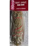 Sage & Cedar smudge stick 7
