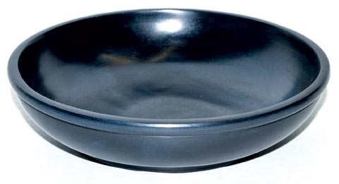 Black Stone Scrying Bowl/Smudge Pot 6
