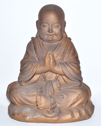10" Monk Praying